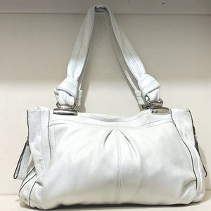 Triple Comp Genuine Leather B Makowsky Hobo Bag